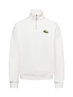 Bluzy męskie - Lacoste Bluza męska Mężczyźni Bawełna biały jednolity, S - miniaturka - grafika 1