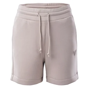 Damskie Spodenki GUESS ELLY SHORTS V2YD10KAMN2-TRTP – Beżowy - Spodenki damskie - miniaturka - grafika 1