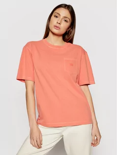 Koszulki i topy damskie - Vans T-Shirt Pocket V VN0A53NS Różowy Relaxed Fit - grafika 1