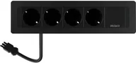 Listwy zasilające - DELTACO flush-mounted power panel, 4 sockets, GST18 connection, daisy chaining 1902249 - miniaturka - grafika 1