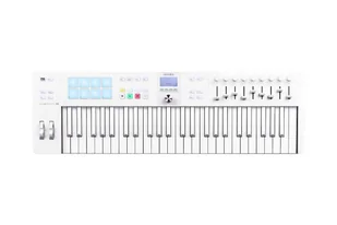 Arturia KeyLab Essential 49 Mk3 Alpine White - kontroler MIDI - Akcesoria do instrumentów klawiszowych - miniaturka - grafika 1