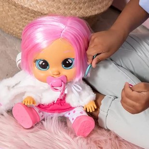 TM Toys Cry Babies Lalka Dressy Coney IMC081444 - Lalki dla dziewczynek - miniaturka - grafika 9