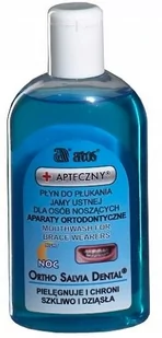 Ortho Salvia Dental Ortho Salvia Dental Night - Aktywny płyn do płukania jamy ustnej dla osób noszących aparaty ortodontyczne 200 ml 0000000257 - Płyny do płukania jamy ustnej - miniaturka - grafika 1