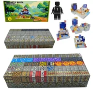 Klocki - Klocki Magnetyczne 100 Klocków Konstrukcyjne Sześciany Piksele + 1 Ludzik - miniaturka - grafika 1