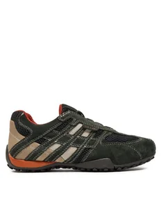 Geox Półbuty U Snake L U4207L 02214 C1300 Zielony - Półbuty męskie - miniaturka - grafika 1