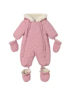 Kombinezony dla dzieci - Mayoral Kombinezon zimowy 2615 Różowy Regular Fit - miniaturka - grafika 1