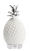 Pozostałe urządzenia kosmetyczne - DYFUZOR ZAPACHOWY Nawilżacz Ananas AROMATERAPIA LED 7 kolorów CERAMICZNY - miniaturka - grafika 1