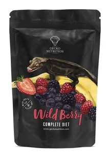 Gecko Nutrition Banan Owoce Leśne - pokarm dla gekonów : Gekon orzęsiony, felsuma 250g - Pokarm dla płazów i gadów - miniaturka - grafika 1