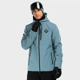 Kurtka Sporty zimowe SIROKO W2 Beluga Stalowy Błękit Mężczyzna - Kurtki narciarskie - miniaturka - grafika 1