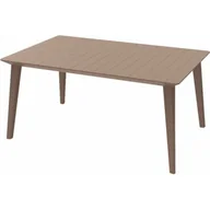 Stoły ogrodowe - ALLIBERT Stół ogrodowy Lima, cappuccino, 98x157x74 cm - miniaturka - grafika 1