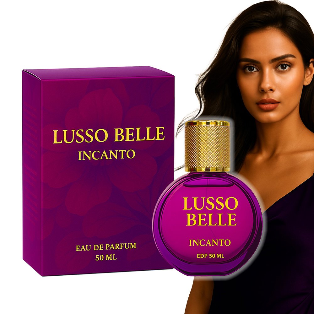 Perfumy dla kobiet 50ml, słodki zapach, Lusso Belle Incanto. Zmysłowe