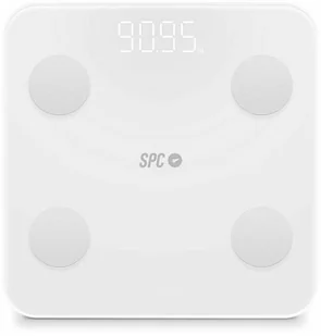 Cyfrowa Waga Łazienkowa SPC ATENEA FIT 3 Biały szkło hartowane 180 kg 150 kg 1,5 Kg - Wagi łazienkowe - miniaturka - grafika 1