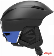 Kaski narciarskie - Kask narciarski Salomon PIONEER C.AIR Black/Race Blue 2022/2023 - miniaturka - grafika 1