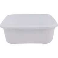 Inne artykuły do sprzątania - Miska kwadrat Alaca 6 l biała - miniaturka - grafika 1