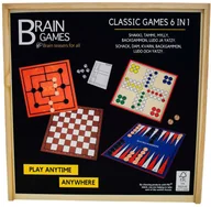 Zabawki interaktywne dla dzieci - Klasikinių stalo žaidimų rinkinys 6in1 - miniaturka - grafika 1