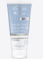 Pianki do mycia twarzy - Bielenda Pure Balance Delikatna Pianka Do Demakijażu i Mycia Twarzy 160ml - miniaturka - grafika 1