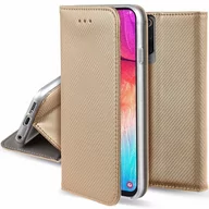 Portfele - Etui Realme Gt Neo 3 Portfel Z Klapką Flip Magnet Złote - miniaturka - grafika 1