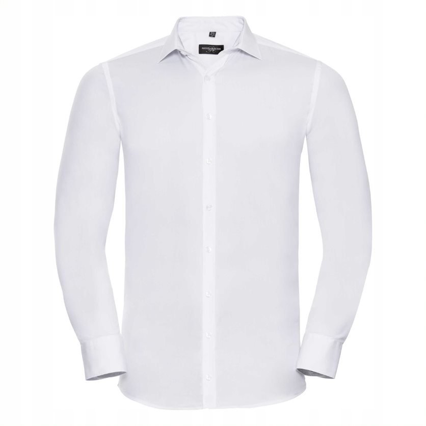 Koszula męska z długim rękawem Ultimate Stretch Biały r. 2XL