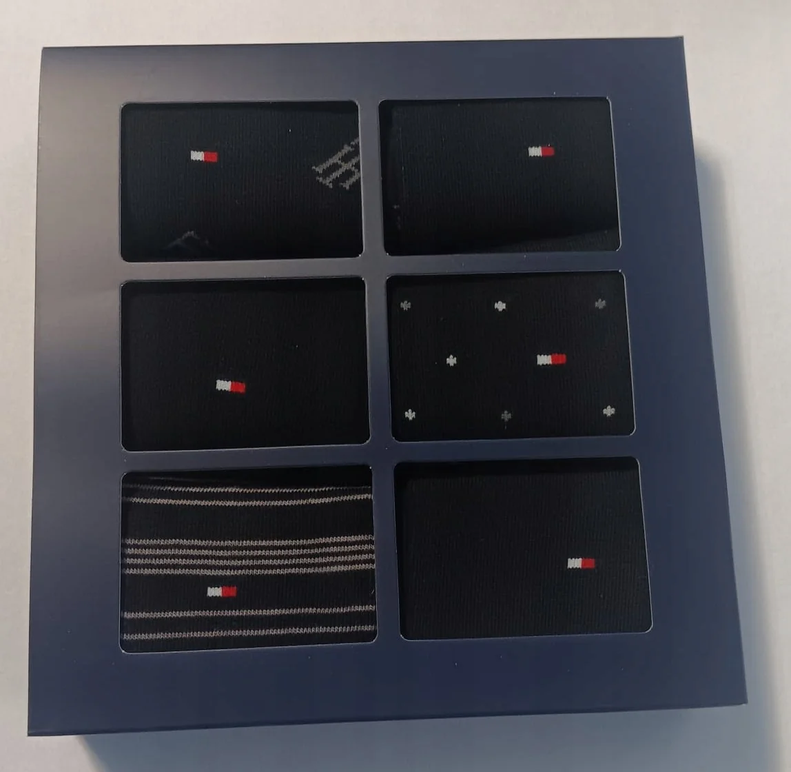 Skarpetki Tommy Hilfiger Zestaw 6 Pack Skarpety Wysokie GIFTBOX r. 39-42