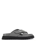 Klapki i japonki damskie - G-Star Raw Klapki DEBRA-25SS469 Szary - miniaturka - grafika 1