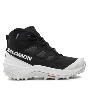 Trekkingi Salomon Crosstrak Waterproof L47677300 Czarny - Buty trekkingowe męskie - miniaturka - grafika 1
