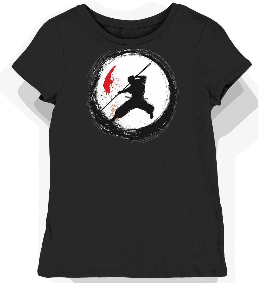 Koszulka damska czarna z motywem sportowego klubu XL