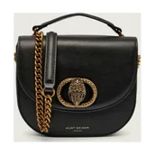 Torebki damskie - Kurt Geiger Skórzana torebka na ramię 690-CHELSEA SADDLE - miniaturka - grafika 1