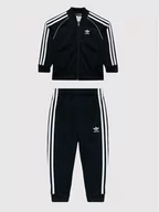 Dresy i komplety dla chłopców - Adidas Dres adicolor Sst Track H25260 Czarny Regular Fit - miniaturka - grafika 1