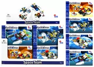 Klocki - Klocki Konstrukcyjne 50-60 Elementów Space Team Alleblox - miniaturka - grafika 1