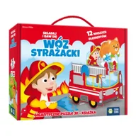 Puzzle - Puzzle 3D. Składaj i baw się. Wóz strażacki Zielona Sowa Outlet - miniaturka - grafika 1