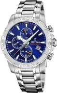 Zegarki męskie - Zegarek Festina F20704-2 Timeless Chronograph - miniaturka - grafika 1