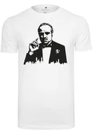 Koszulki męskie - koszulka GODFATHER - PAINTED PORTRAIT white-M - miniaturka - grafika 1