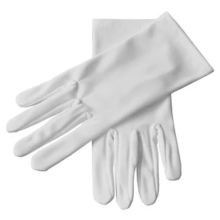 Białe galowe rękawiczki do pocztu sztandarowego - M - Rękawiczki - miniaturka - grafika 1