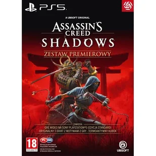 Assassin's Creed Shadows - Zestaw premierowy ( XL) Gra PS5 - Gry PlayStation 4 - miniaturka - grafika 1