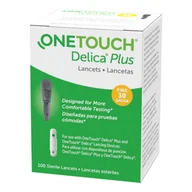 Urządzenia medyczne - One Touch Delicia Plus  Lancety do nakłuwacza 100 sztuk - miniaturka - grafika 1