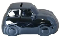 Skarbonki - Skarbonka ceramiczna Auto granatowe - miniaturka - grafika 1