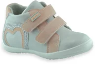 Buty dla dziewczynek - Buty za kostkę dla dziewczynki Wojtyłko 24386 Srebrne - miniaturka - grafika 1