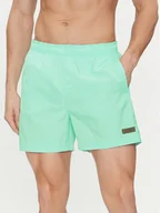 Kąpielówki męskie - Calvin Klein Swimwear Szorty kąpielowe KM0KM00939 Niebieski Regular Fit - miniaturka - grafika 1