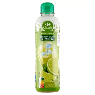 Carrefour Classic Syrop limonkowy 75 cl - Syropy i koncentraty owocowe - miniaturka - grafika 1