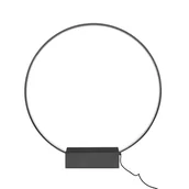 Lampy stojące - Designerska, ledowa lampa podłogowa koło ⌀75cm AZ6205 z serii VANESSA - miniaturka - grafika 1