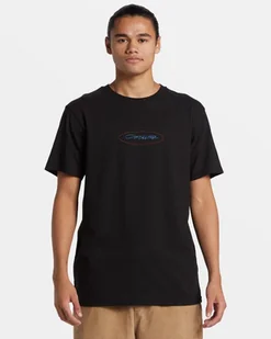 Quiksilver koszulka męska bawełniana sportowa czarna - L - Koszulki męskie - miniaturka - grafika 1