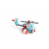 Klocki drewniane konstrukcyjne Helikopter - Zabawki konstrukcyjne - miniaturka - grafika 1
