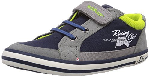 s.Oliver 44213 dziewczęce sneakersy, niebieski - niebieski Navy Comb 891-33 EU