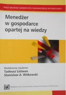 Ekonomia - Menedżer w gospodarce opartej na wiedzy - miniaturka - grafika 1
