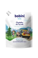 Kosmetyki kąpielowe dla dzieci - BOBINI Kids Mydło do rąk antybakteryjne REFILL 300ml - miniaturka - grafika 1