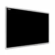 Biuro i firma OUTLET - OUTLET Tablica kredowa magnetyczna 120x90 czarna, rama Premium EXPO - miniaturka - grafika 1