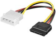Kable komputerowe i do monitorów - MicroConnect SATA Power 4pin-15pin 0,2m PI01082 - miniaturka - grafika 1