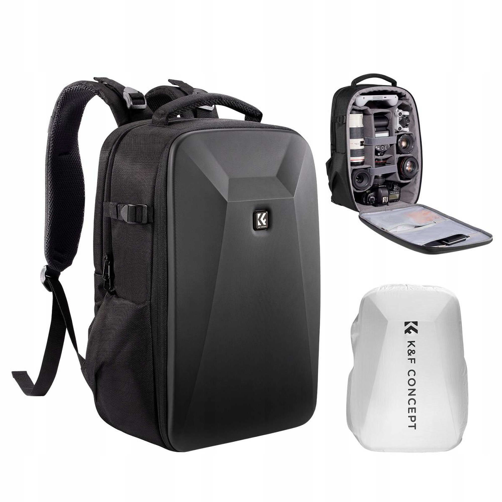 Plecak fotograficzny K&F Concept Nature Wander 22 l - czarny