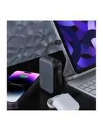 Powerbanki - Nevox POWERBANK 10000mAh, integrated USB-C cable grey, 10,000 mAh, Power Delivery 30 Watt - miniaturka - grafika 1