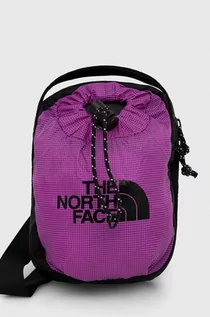 Nerki - The North Face saszetka kolor fioletowy - grafika 1